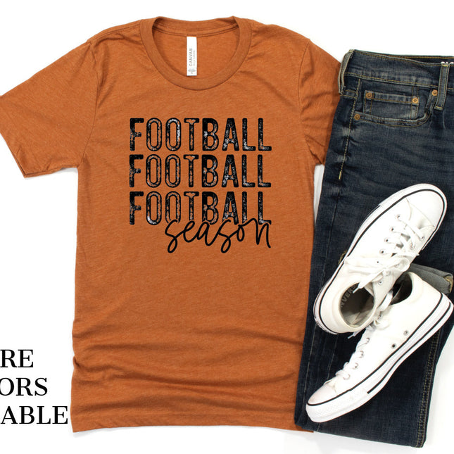 FOOTBALL SEASON Shirt People Shirts Printed Tshirt Human Dog Gear Unisex