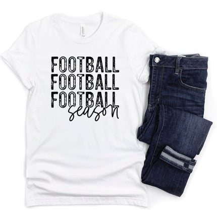 FOOTBALL SEASON Shirt People Shirts Printed Tshirt Human Dog Gear Unisex