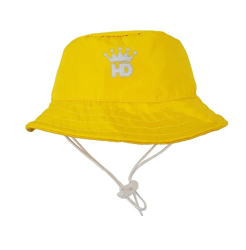 Yellow Bucket Rain Hat