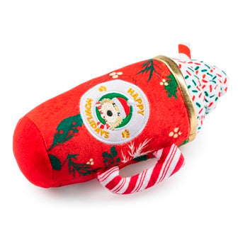 Howliday Cheer Mug Christmas Dog Toy