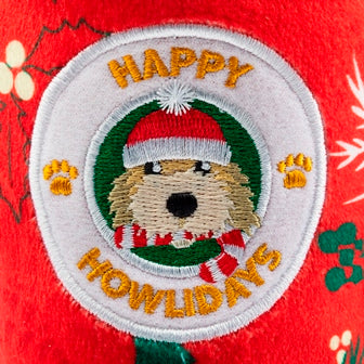 Howliday Cheer Mug Christmas Dog Toy