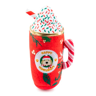 Howliday Cheer Mug Christmas Dog Toy