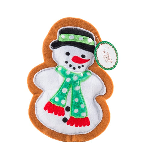 Christmas Snowman Cookie Dog Toy
