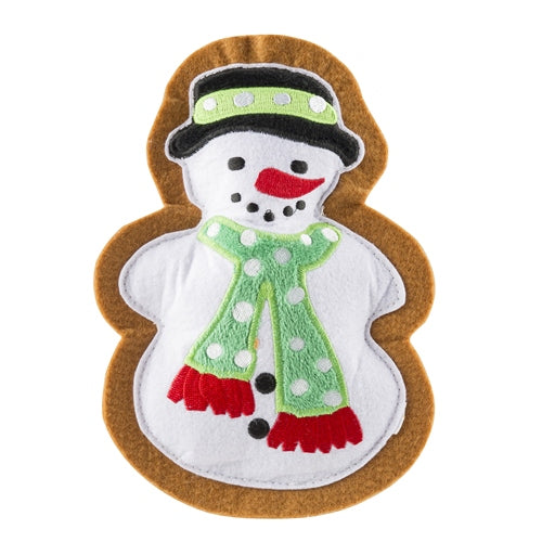 Christmas Snowman Cookie Dog Toy