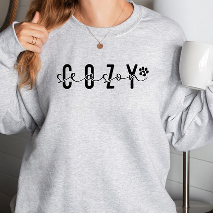 COZY SEASON Sweatshirt Unisex Crew Neck Crewneck Sweatshirt