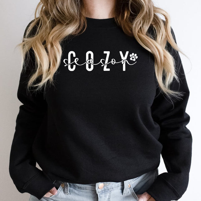 COZY SEASON Sweatshirt Unisex Crew Neck Crewneck Sweatshirt