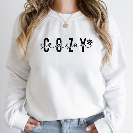 COZY SEASON Sweatshirt Unisex Crew Neck Crewneck Sweatshirt