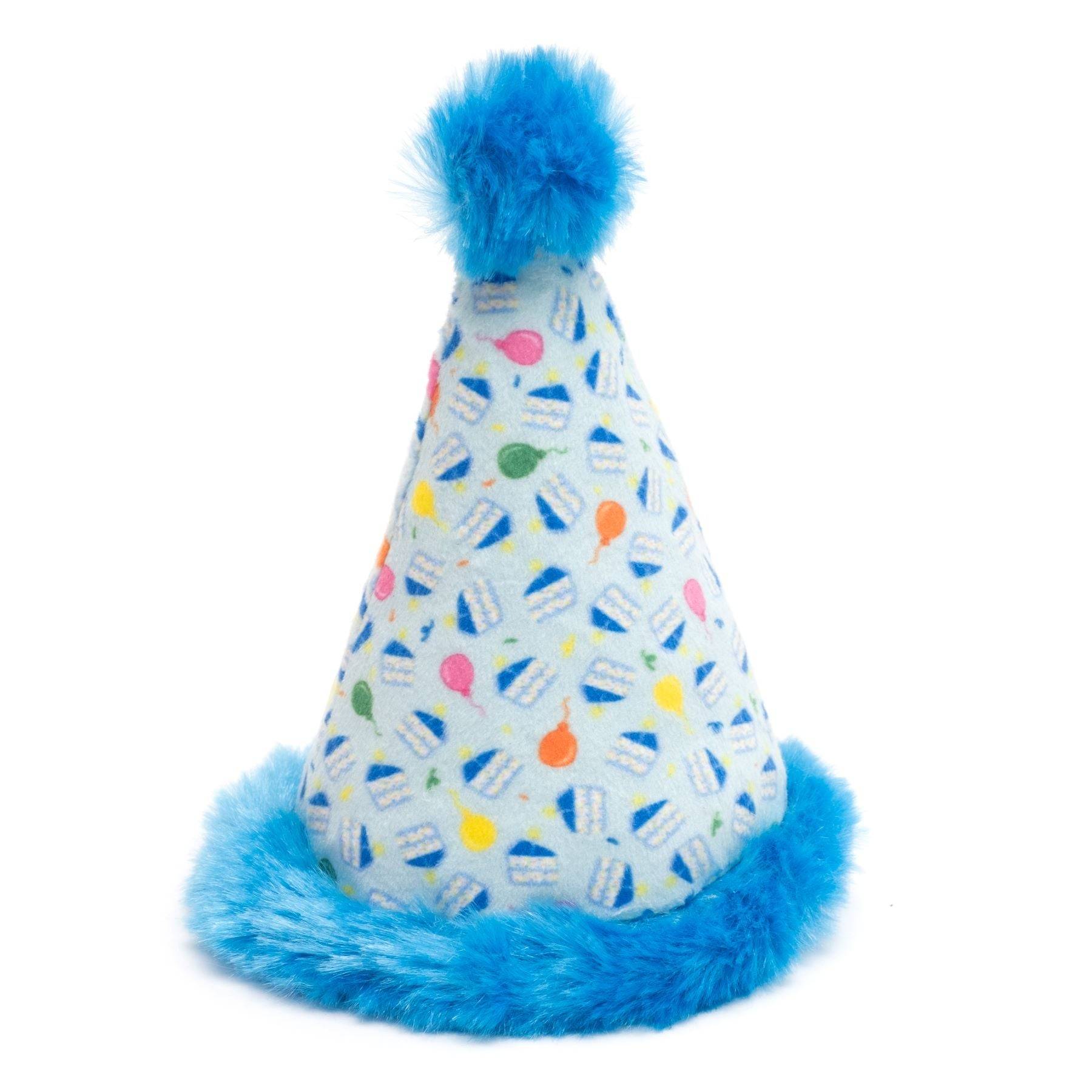 Blue Birthday Hat Cat Toy Default Title