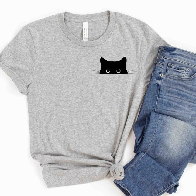 CAT Shirt People Shirts Printed Tshirt Human Dog Gear Unisex