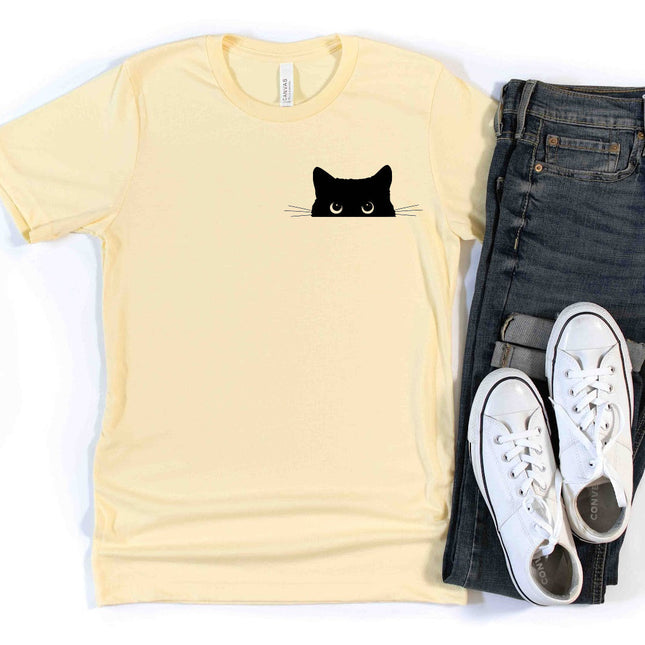 CAT Shirt People Shirts Printed Tshirt Human Dog Gear Unisex