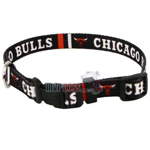 Chicago Bulls NBA Dog Collar