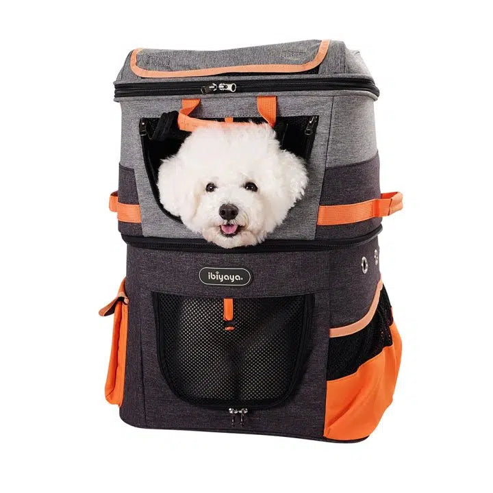 Two-Tier Cat-Dog Backpack Carrier