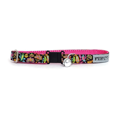 Floral Paisley Cat Collar