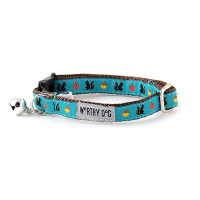 Squirrelly Cat Collar