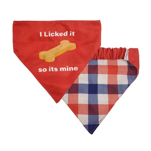 I Licked it, So it's Mine Bandana - reversible