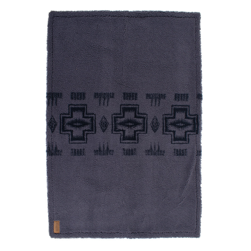 pendleton berber pet throw - harding tonal gray