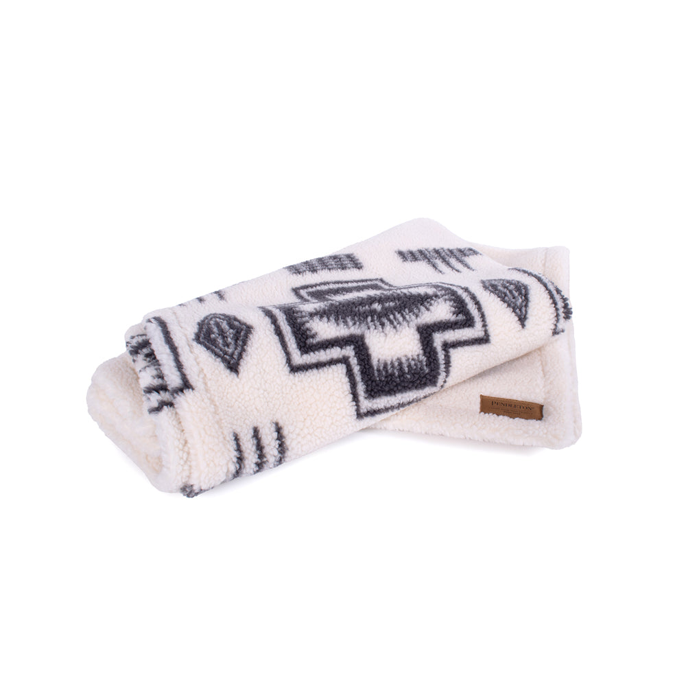 pendleton berber pet throw - harding tonal natural