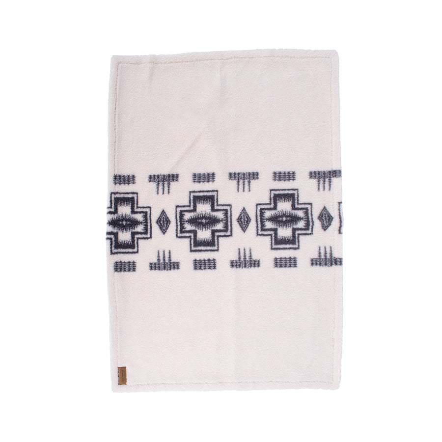 pendleton berber pet throw - harding tonal natural