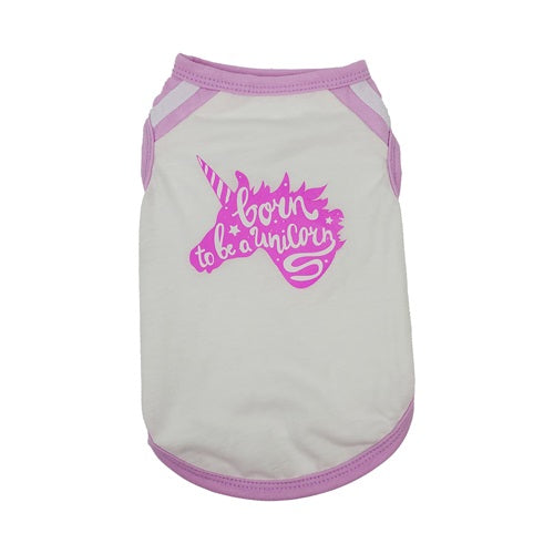 Born to be a Unicorn Attitude Tank for Dogs