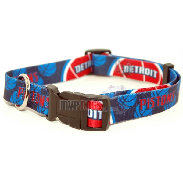 Detroit Pistons NBA Dog Collar