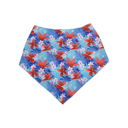 Blue Hawaiian Tie Bandana