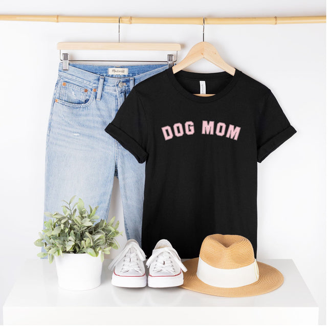 Dog Mom Varsity T-Shirt