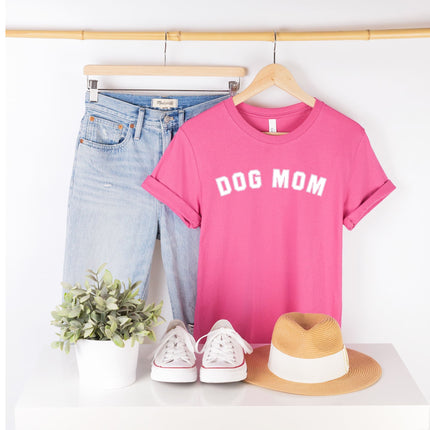 Dog Mom Varsity T-Shirt