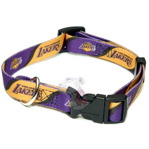 Los Angeles Lakers NBA Dog Collar