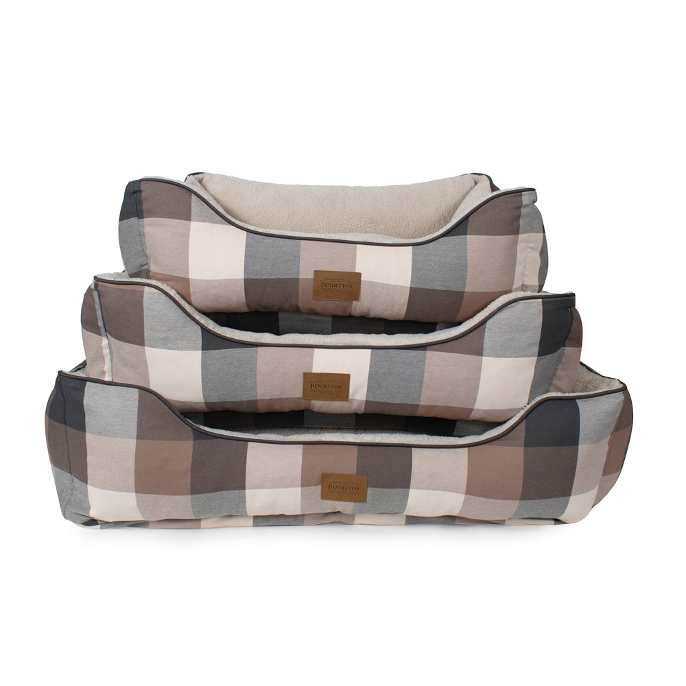 Pendleton Block Plaid Kuddler Dog Bed