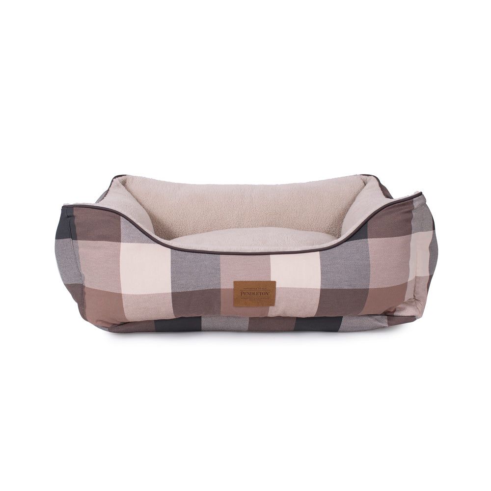 Pendleton Block Plaid Kuddler Dog Bed