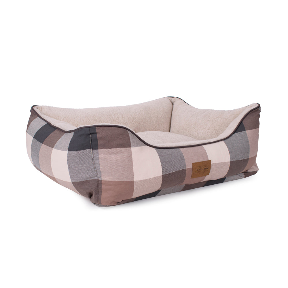 Pendleton Block Plaid Kuddler Dog Bed