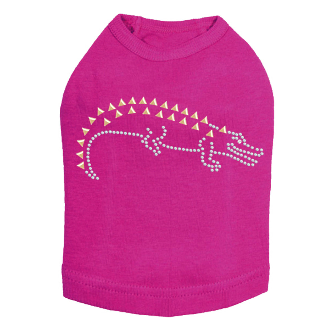 Alligator - Dog Tank Hot Pink