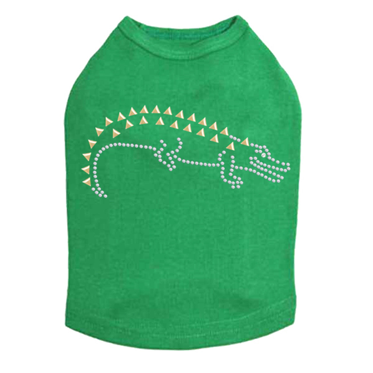 Alligator - Dog Tank Kelly Green