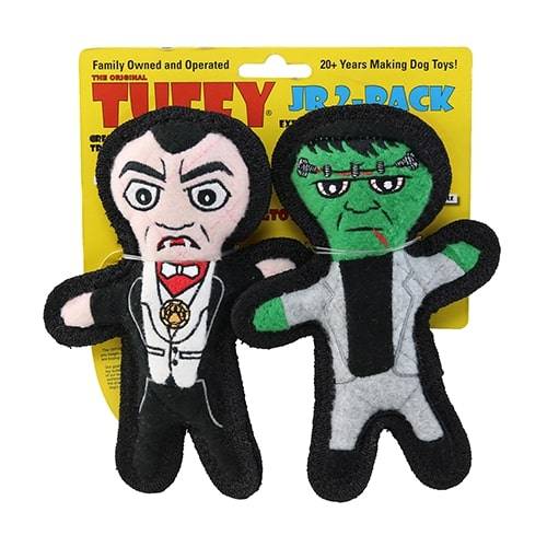 Tuffy Jr Holiday Dracula and Frankenstein 2 Pack