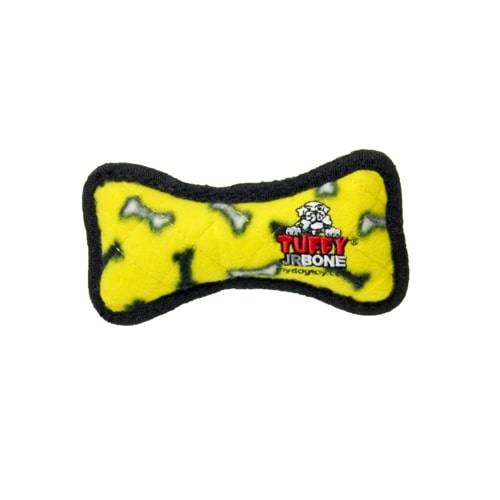 tuffy® Junior Bone Yellow & Ring Red Paw 2 Pack