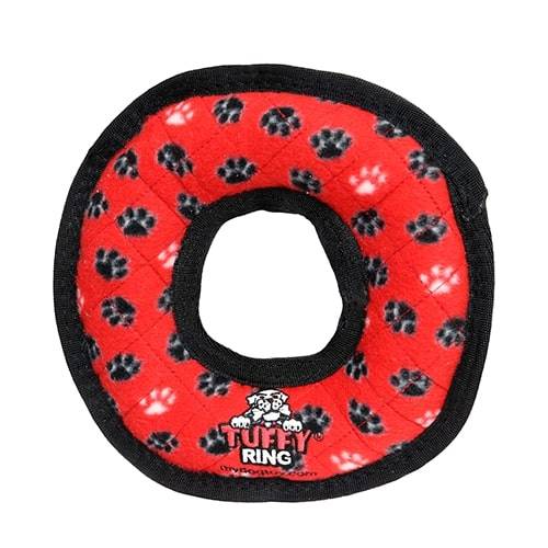 tuffy® Medium Red Ring & Yellow Bone 2 Pack