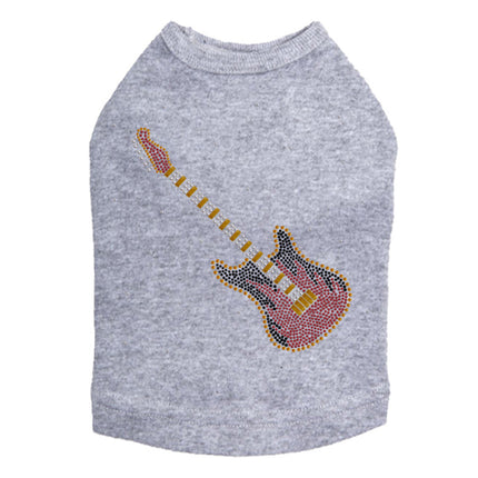 Guitar (Red & Gold) - Dog Tank