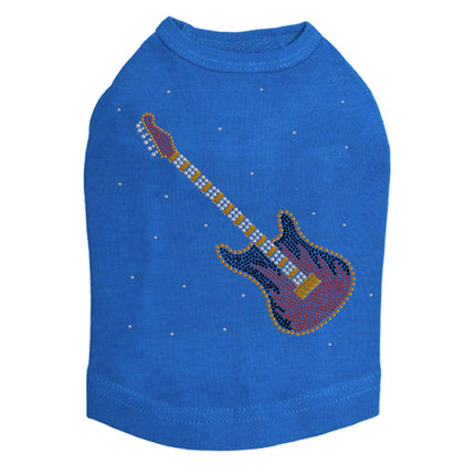 Guitar (Red & Gold) - Dog Tank