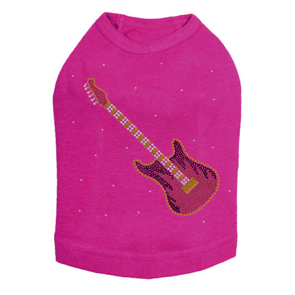 Guitar (Red & Gold) - Dog Tank