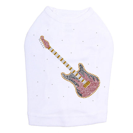 Guitar (Red & Gold) - Dog Tank