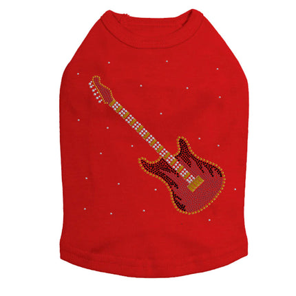 Guitar (Red & Gold) - Dog Tank