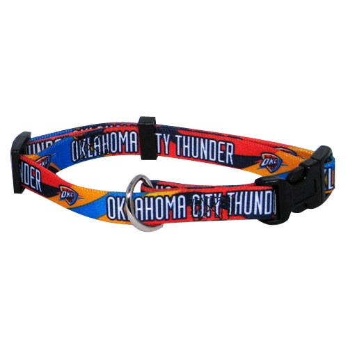 Oklahoma City Thunder NBA Dog Collar