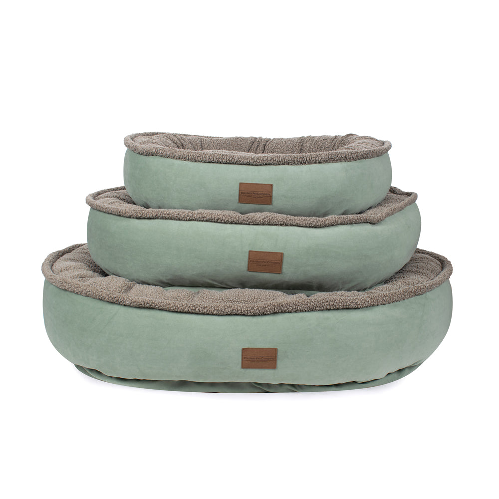 Microfiber & Tipped Berber Comfy Cup Sage