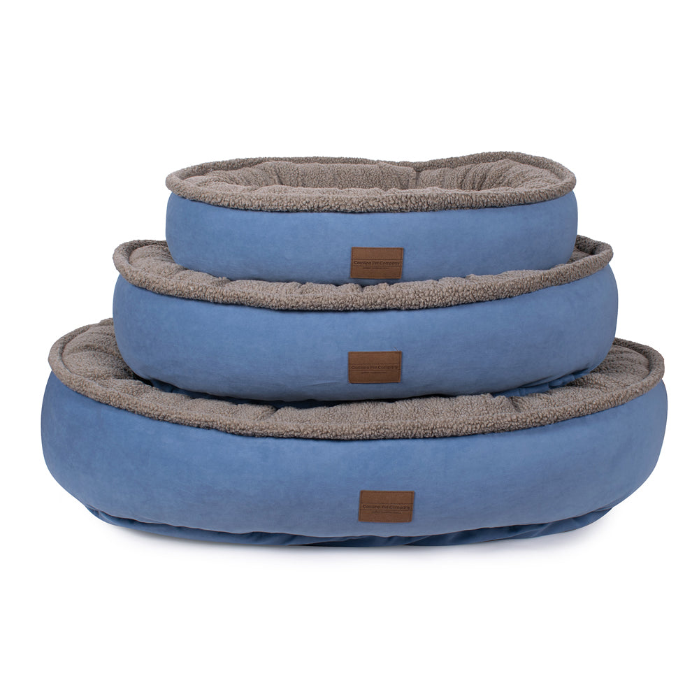 Microfiber & Tipped Berber Comfy Cup Blue