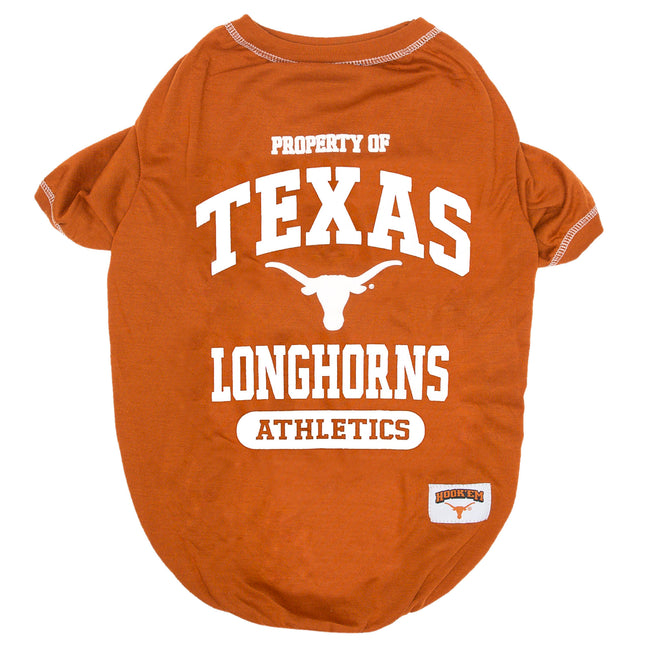 Texas Longhorns Dog Tee Shirts