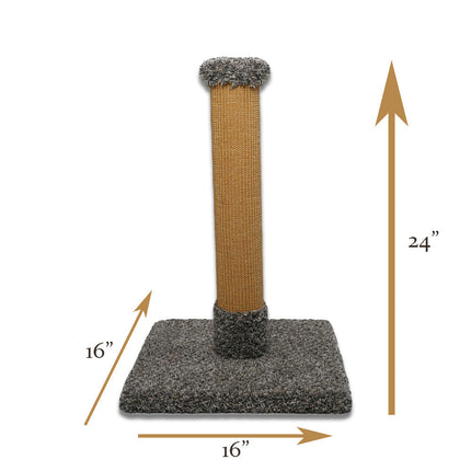 Sisal Pole Vertical Cat Scratcher