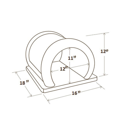 Scratching Cat Tunnel