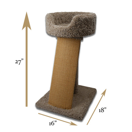 SVB Cat Scratching Pad with Bed