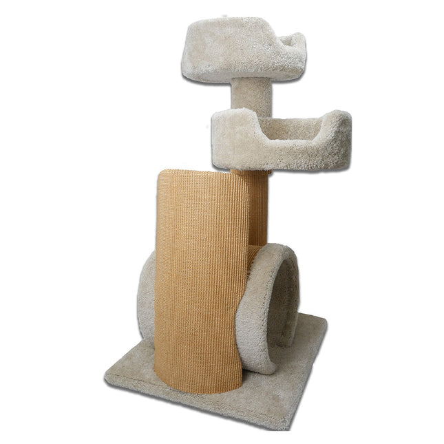 NANI-2 Cat Tower with 2 Cat Bed & Cat Scratcher