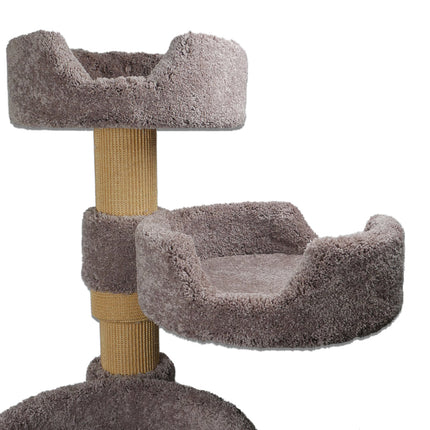 Hybernest Triplex Cat Tower with 3 Cat Beds